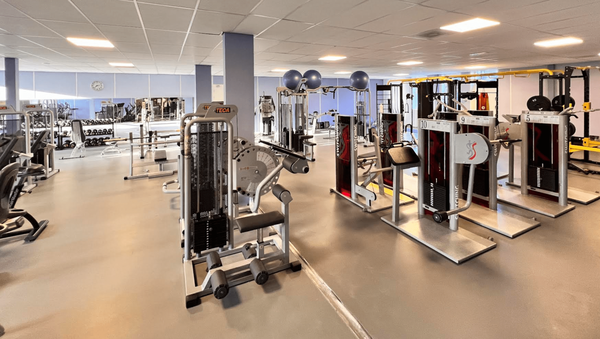 De trainingsvloer van Sportique